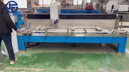 Máquinas automáticas de processamento de vidro Centro de trabalho de vidro CNC Centro de processamento de vidro